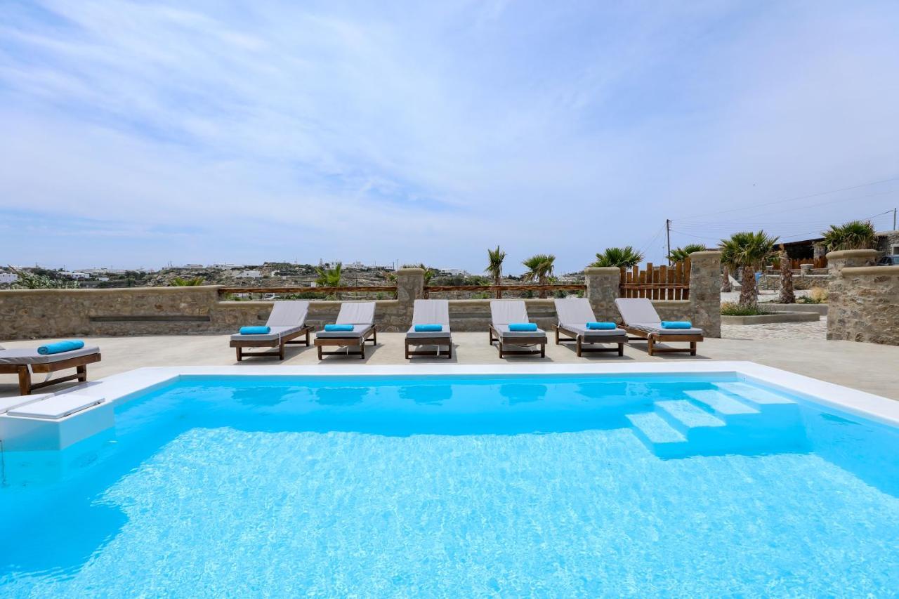 The George Villas With Private Pool, Close To Mykonos Town - Chora Εξωτερικό φωτογραφία